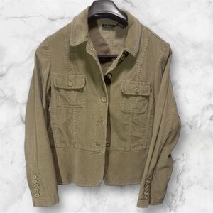 Willi‎ Smith XL Tan Corduroy Jacket Button Down Blazer